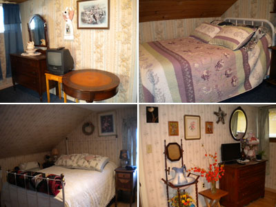 The Roz Bed and Breakfast Rooms